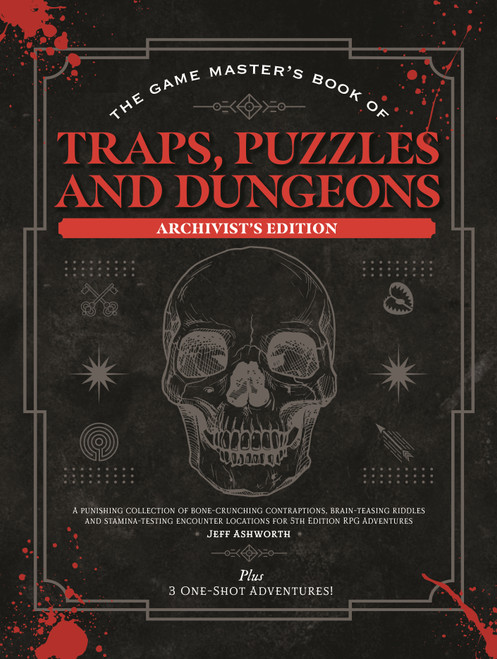 The Game Master's Book of Traps, Puzzles and Dungeons Archivist's Edition (Miniature Edition) by Jeff Ashworth, 9781964487892