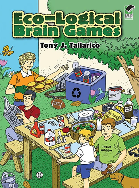 Eco-Logical Brain Games by Tony J. Tallarico, 9780486468402