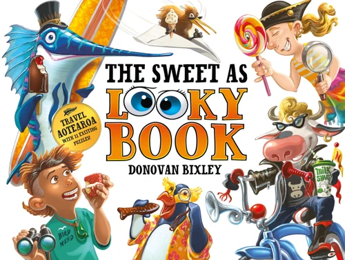 The Sweet As Aotearoa Looky Book by Donovan Bixley, 9781869715724