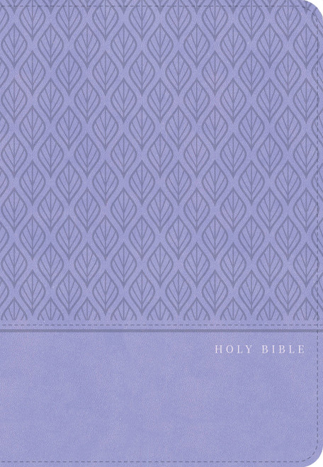 CSB Giant Print Reference Bible, Optimal Type, Digital Study Edition, Lavender LeatherTouch by CSB Bibles by Holman, 9798384552932