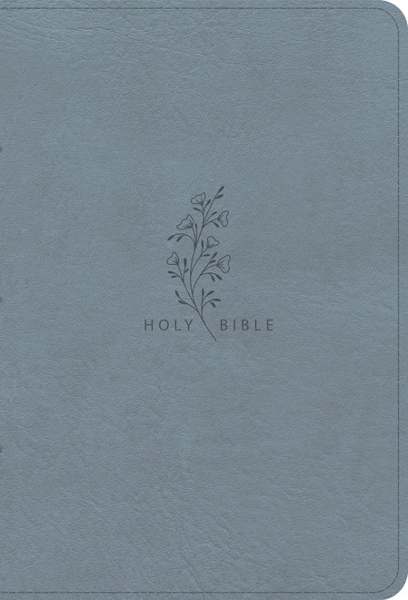 CSB Giant Print Reference Bible, Optimal Type, Digital Study Edition, Weathered Blue LeatherTouch by CSB Bibles by Holman, 9798384552956