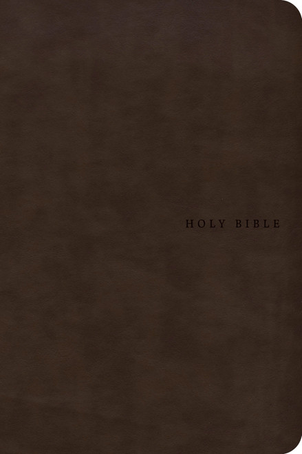 NASB Super Giant Print Reference Bible, Value Edition, Brown LeatherTouch by Holman Bible Publishers, 9798384553168