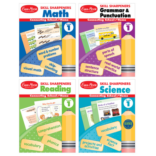 Learning At Home Bundle, Grade 1 by Evan-Moor Educational Publishers, 9781645141181