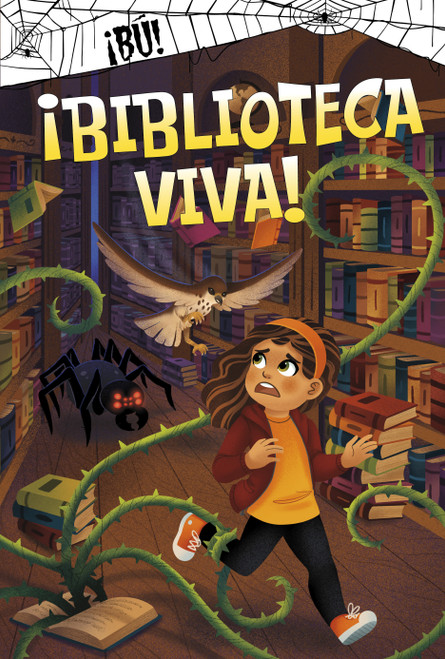 ¡Biblioteca viva! (Library Alive!) (Spanish Edition) by John Sazaklis, Katie Crumpton, 9798875296826