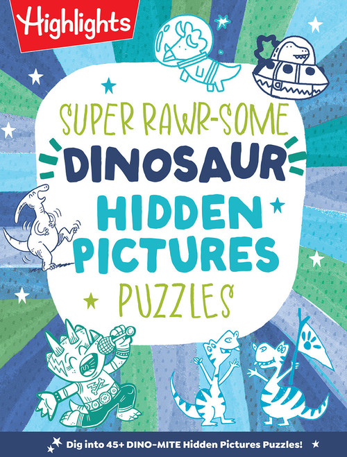 Super Rawrsome Dinosaur Hidden Pictures Puzzles by Highlights, 9781639623778