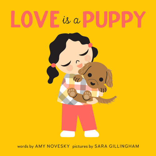 Love Is a Puppy (A Board Book) by Amy Novesky, Sara Gillingham, 9781419783906