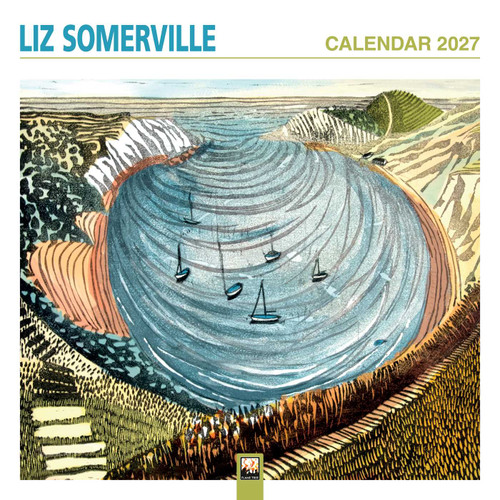 Liz Somerville Wall Calendar 2027 (Art Calendar) by Flame Tree Studio, 9781806940615