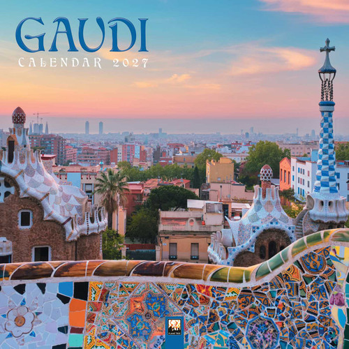Gaudí Wall Calendar 2027 (Art Calendar) by Flame Tree Studio, 9781806941162