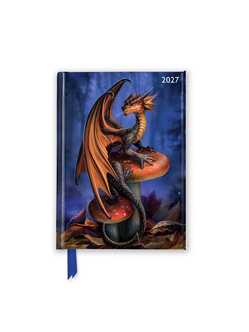 Anne Stokes 2027 Luxury Pocket Diary Planner - Week to View by Flame Tree Studio, 9781806941940