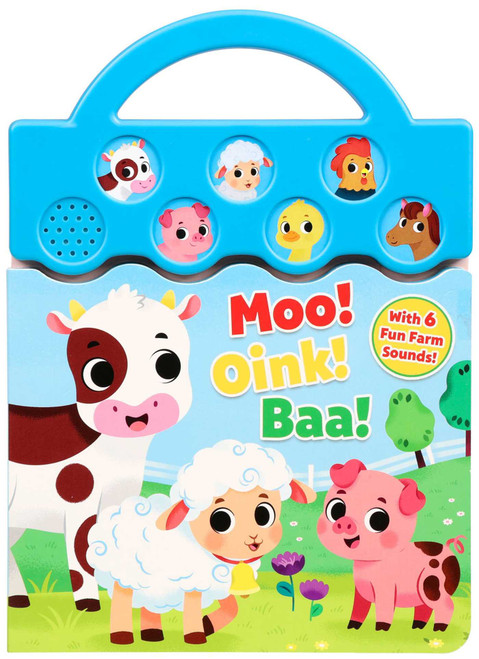 Moo, Oink, Baa! (With 6 Fun Farm Sounds!) by Maggie Fischer, Pamela Barbieri, 9781667211848