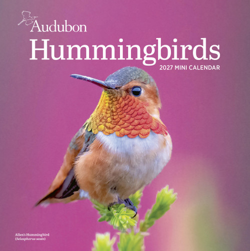 Audubon Hummingbirds Mini Wall Calendar 2027 by National Audubon Society, Workman Calendars, 9781523533381