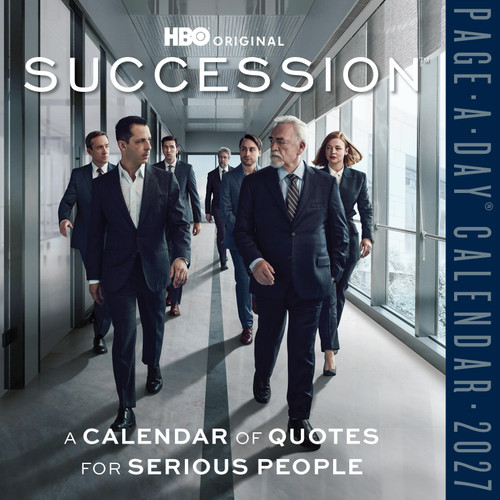 The Official Succession Page-A-Day® Calendar 2027 (A Calendar of Quotes for Serious People) by HBO, Workman Calendars, 9781523534241