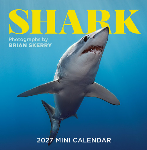 Shark Mini Wall Calendar 2027 by Brian Skerry, Workman Calendars, 9781523534654