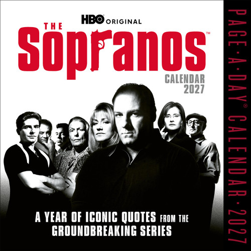 The Official Sopranos Page-A-Day® Calendar 2027 (A Year of Iconic Quotes from the Groundbreaking Series) by HBO, Workman Calendars, 9781523535163