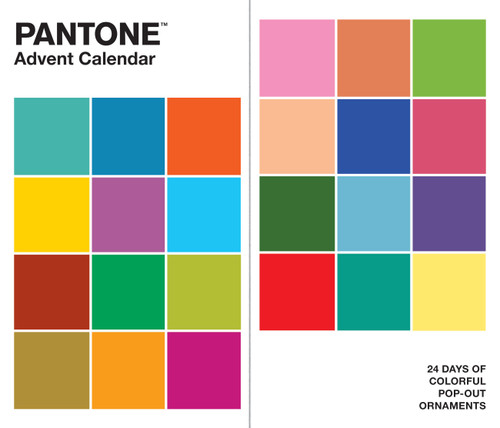 PANTONE Advent Calendar (24 Days of Colorful Pop-Out Ornaments) by Pantone, 9781523536320