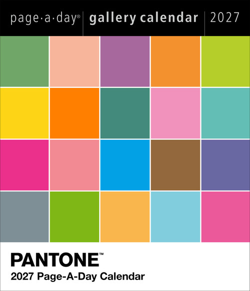 Pantone Page-A-Day® Gallery Calendar 2027 by Pantone, Workman Calendars, 9781523536351