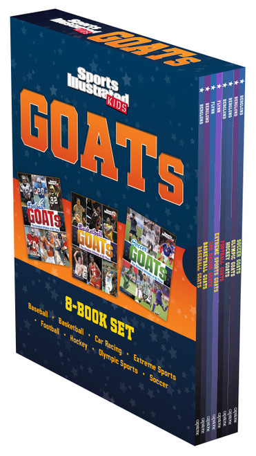 Sports Illustrated Kids: GOATs 8-Book Boxed Set by Bruce Berglund, Brendan Flynn, 9798875236938