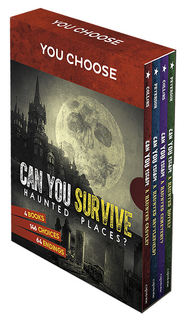 You Choose: Can You Survive Haunted Places? 4-Book Boxed Set by Ailynn Collins, Megan Cooley Peterson, 9798875237072