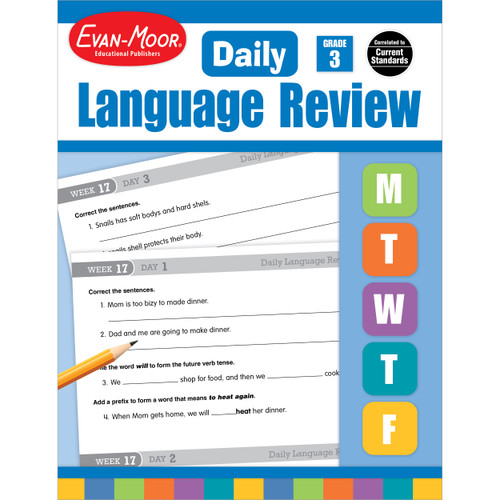 Daily Language Review Grade 3 Te by Evan-Moor Educational Publishers, 9781557996572