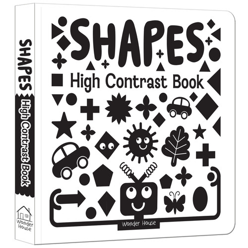 Shapes High Contrast by Wonder House Books, 9789370895317