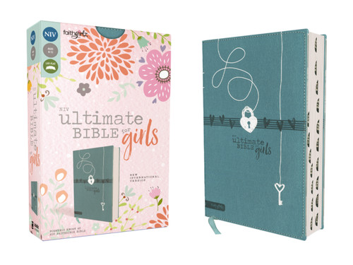 NIV, Ultimate Bible for Girls, Faithgirlz Edition, Leathersoft, Teal, Thumb Indexed Tabs by Nancy N. Rue, 9780310461913