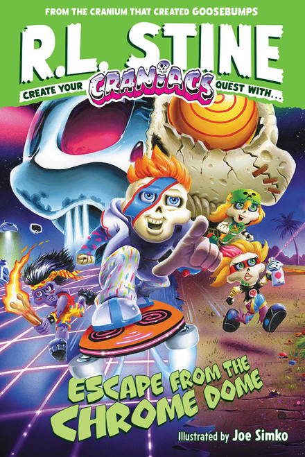Escape from the Chrome Dome by R.L. Stine, Joe Simko, 9798347109227