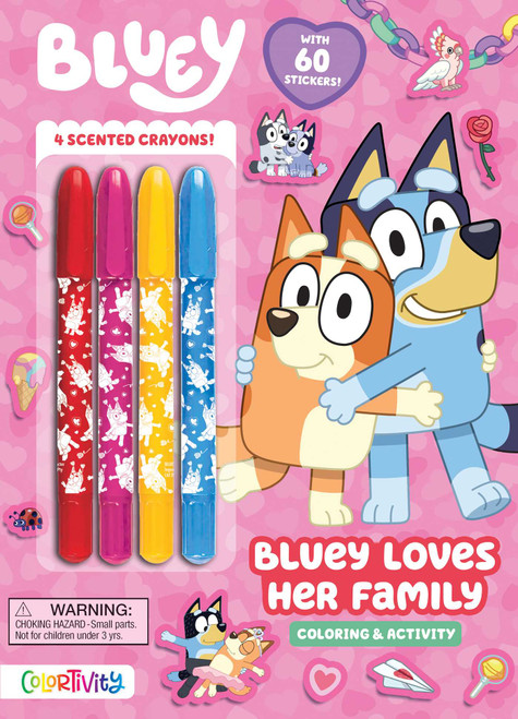 Bluey Colortivity: Bluey Loves Her Family by Editors of Studio Fun International, 9780794455590