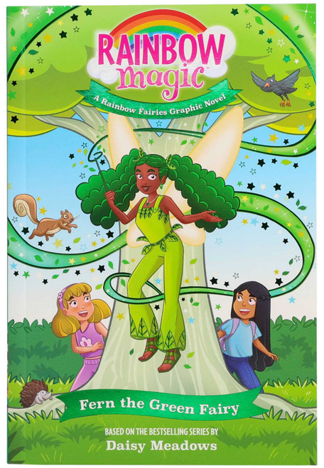 Rainbow Magic Rainbow Fairies #4: Fern the Green Fairy Graphic Novel by Daisy Meadows, Claudia Giuliani, Nora Neus, 9781667211718