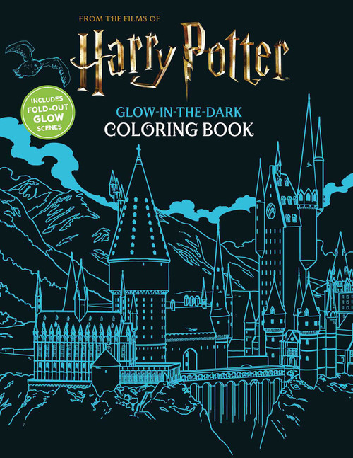 Harry Potter Glow-in-the-Dark Coloring Book - Coloring Book for Teens and Adults, Officially Licensed (Harry Potter) by Editors of Thunder Bay Press, 9781667214443