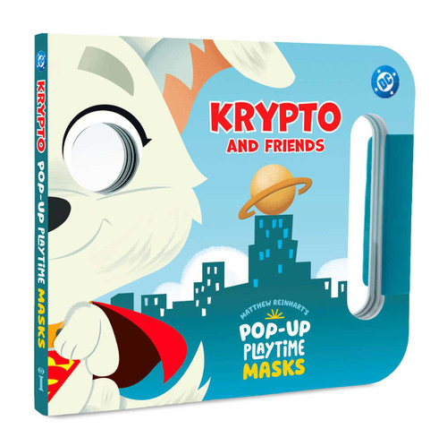 Pop-Up Playtime Masks: DC Krypto and Friends by Matthew Reinhart, Giuseppe DiMaio, Maggie Fischer, 9798337404752