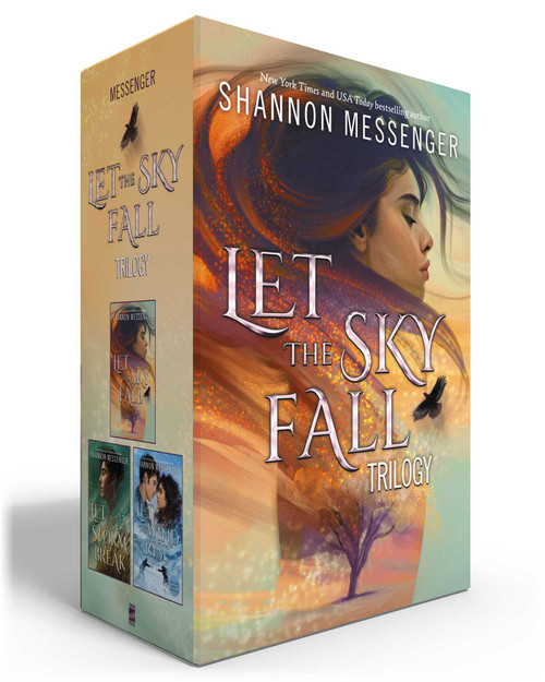 Let the Sky Fall Trilogy (Boxed Set) (Let the Sky Fall; Let the Storm Break; Let the Wind Rise) by Shannon Messenger, 9798347117642