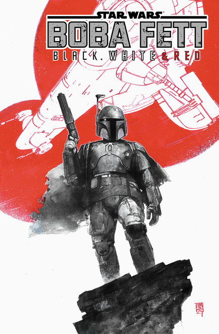 Star Wars: Boba Fett - Black, White & Red Treasury Edition by Benjamin Percy, Saladin Ahmed, Chris Allen, Ramon Rosanas, Alex Maleev, 9781302963750