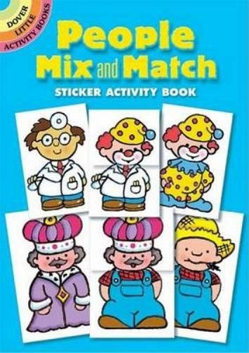 People Mix and Match Sticker Activity Book (Miniature Edition) by Robbie Stillerman, 9780486452142