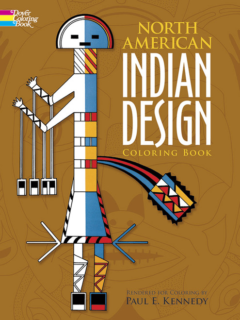 North American Indian Design Coloring Book by Paul Kennedy, 9780486211251