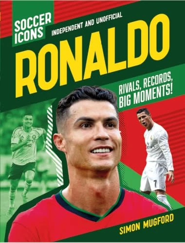 Soccer Icons: Ronaldo by Simon Mugford, 9781839553745