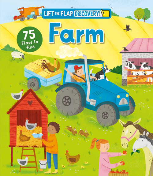 Lift the Flap: Discovery! Farm by Paul Virr, Rachael Saunders, 9798890942135