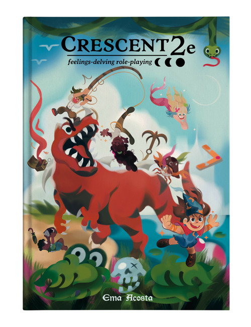 Crescent 2e (feelings-delving role-playing) by Ema Acosta, 9781736877579