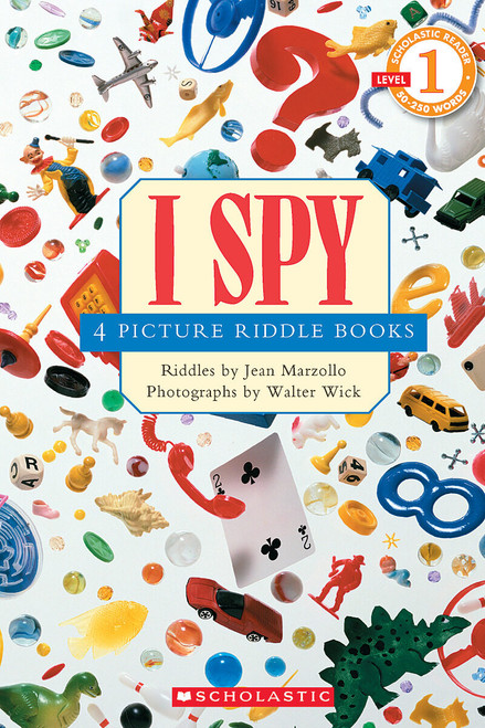 I Spy: 4 Picture Riddle Books (Scholastic Reader, Level 1) by Jean Marzollo, Walter Wick, 9780439763097