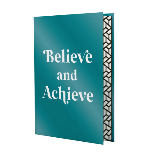 Believe and Achieve (Inspirational Quotes and Affirmations for Success and Self-Confidence) (Miniature Edition) by Summersdale Publishers, 9781806590353