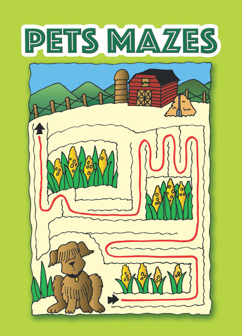 Pets Mazes (Miniature Edition) by Becky Radtke, 9780486435244