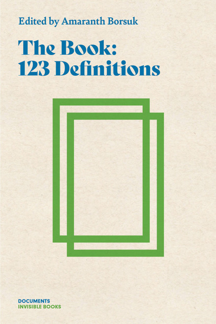The Book (123 Definitions) by Amaranth Borsuk, 9781778430879