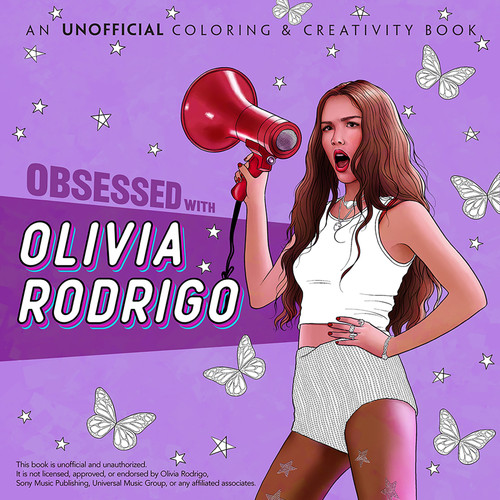 Obsessed with Olivia Rodrigo: An Unofficial Coloring & Creativity Book by Dover Publications, 9780486855868