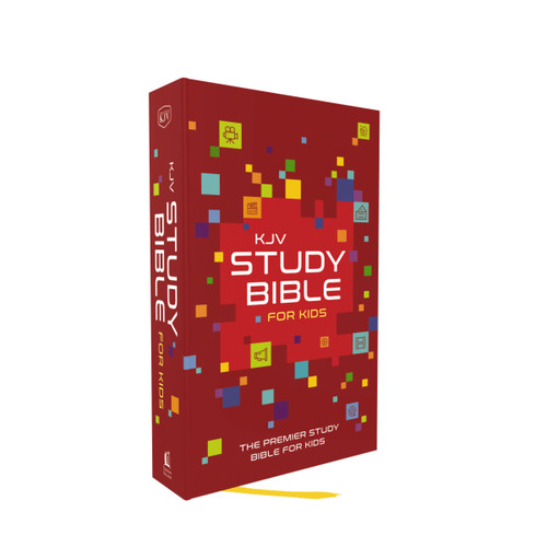 KJV Study Bible for Kids, Hardcover (The Premier Study Bible for Children (Ages 7-12)) by Thomas Nelson, 9781400353071