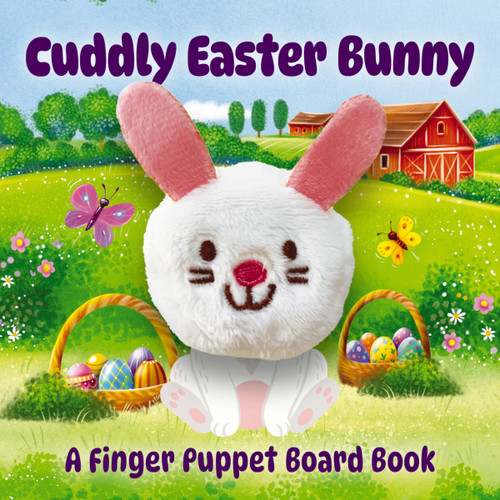 Cuddly Easter Bunny (A Finger Puppet Board Book) (Miniature Edition) by Editors of Applesauce Press, Michelle Simpson, 9781400357987