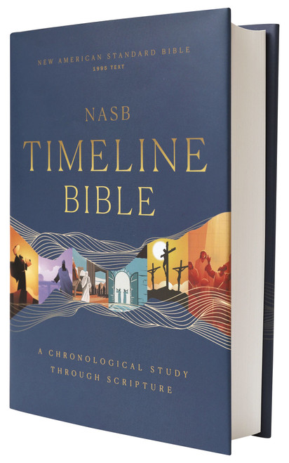 NASB, Timeline Bible, Hardcover, Red Letter, 1995 Text, Comfort Print (A Chronological Journey through Scripture) by John R. Kohlenberger III, Zondervan, 9780310467519
