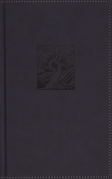 NIV, Heritage Bible, Page Edge Art Edition, Leathersoft over Board, Navy, Red Letter, Comfort Print, 9780310469209