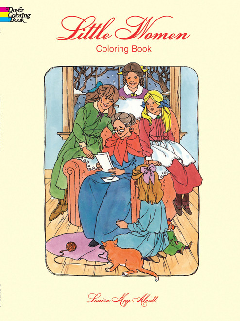 Little Women Coloring Book by Louisa May Alcott, Barbara Steadman, 9780486299433
