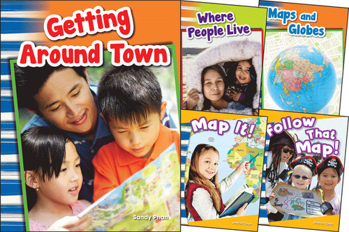 Geography Grades K-1: 5-Book Set by Multiple Authors, 9780743973861