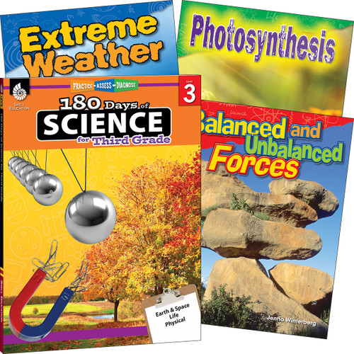 Learn-at-Home: Science Bundle Grade 3: 4-Book Set by Multiple Authors, 9780743974066