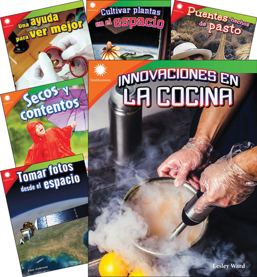 Smithsonian Informational Text: Creative Solutions Spanish Grades 2-3: 6-Book Set by Multiple Authors, 9781087632483